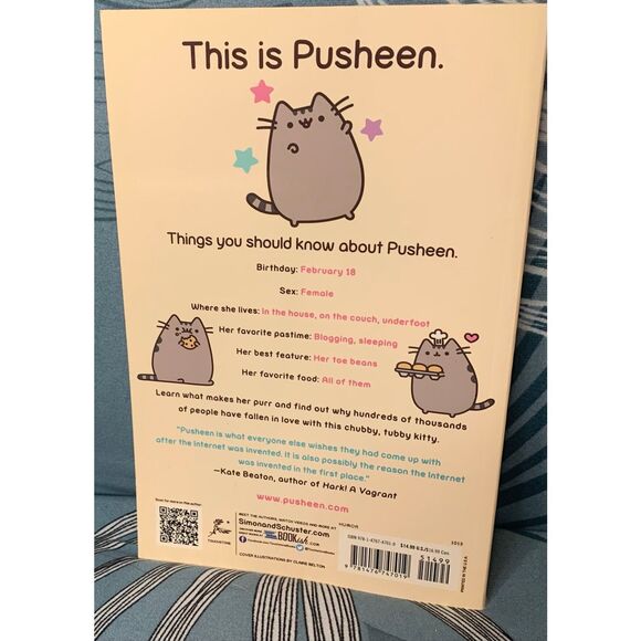 Pusheen Double Layer Bento Lunch Box & I Am Cat Book LOT - Picture 10 of 12